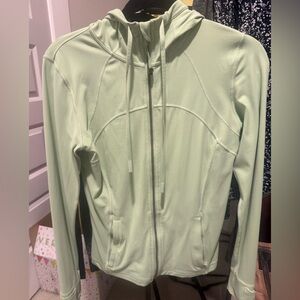 Lululemon Athletica Light Green Zip-Up Jacket